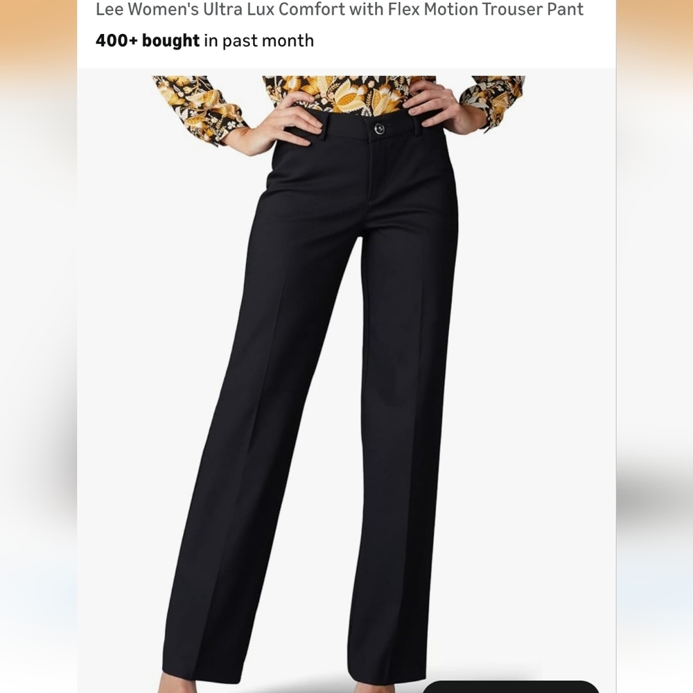 Lee Womens Ultra Lux Comfort With Flex Motion Trousers